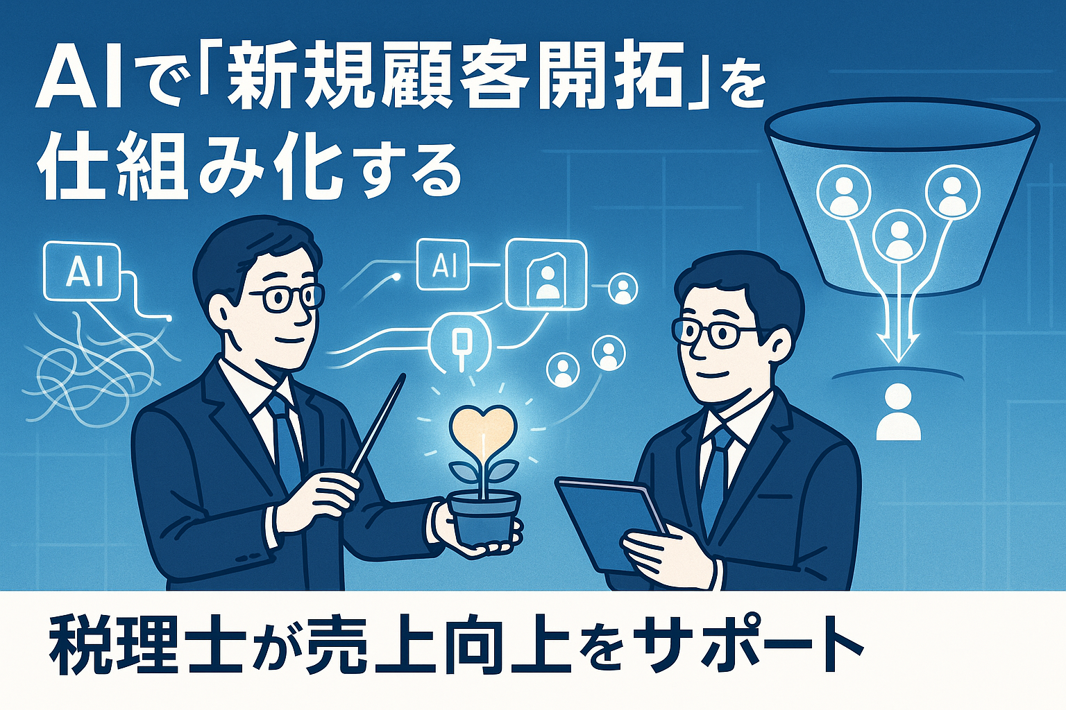 社長がトップ営業」は、もうやめませんか？AIで“自動で売れる”仕組みを